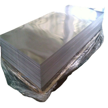 Aluminium ordinaire / plat / plaque avec film PE 1050 1060 1100 1235 3003 3102 8011 
