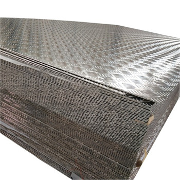 Feuilles d'acier de toiture ondulée en aluminium galvanisé 4X8 