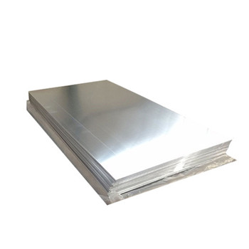 Aluminium / aluminium personnalisé en usine / plat / plat avec film PE d'un côté 1050/1060/1100/1235/3003/3102/8011 